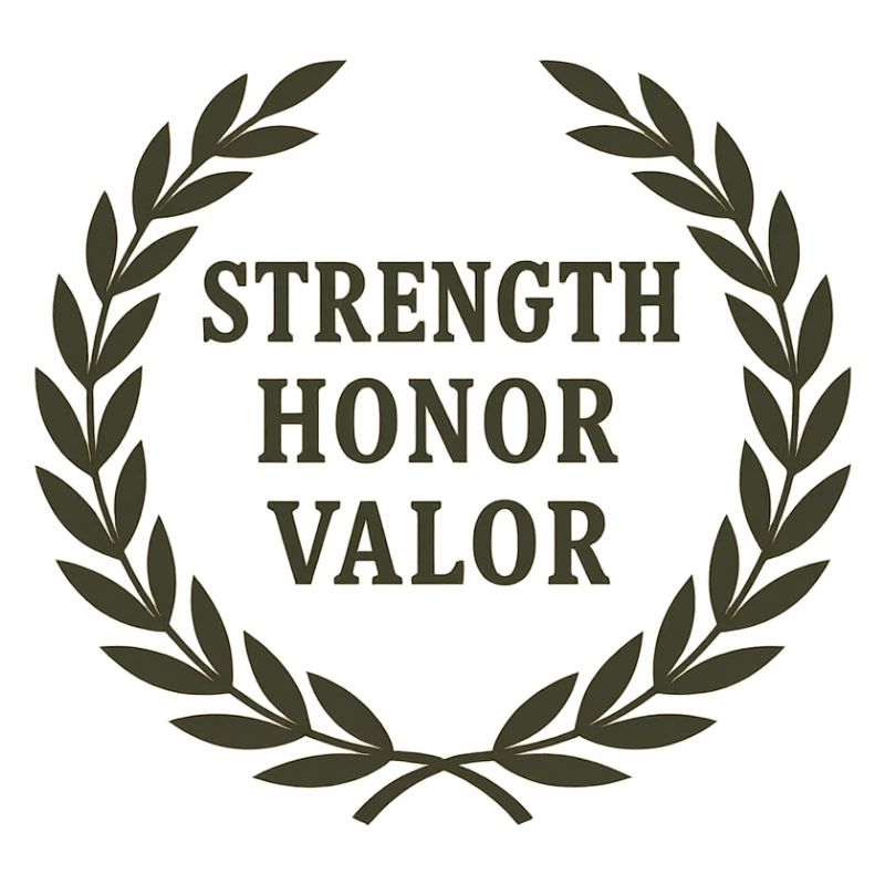Honorable Victory Morale Plaque