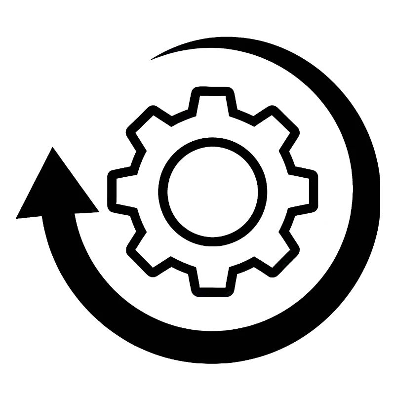 Image du logo de la roue de rotation