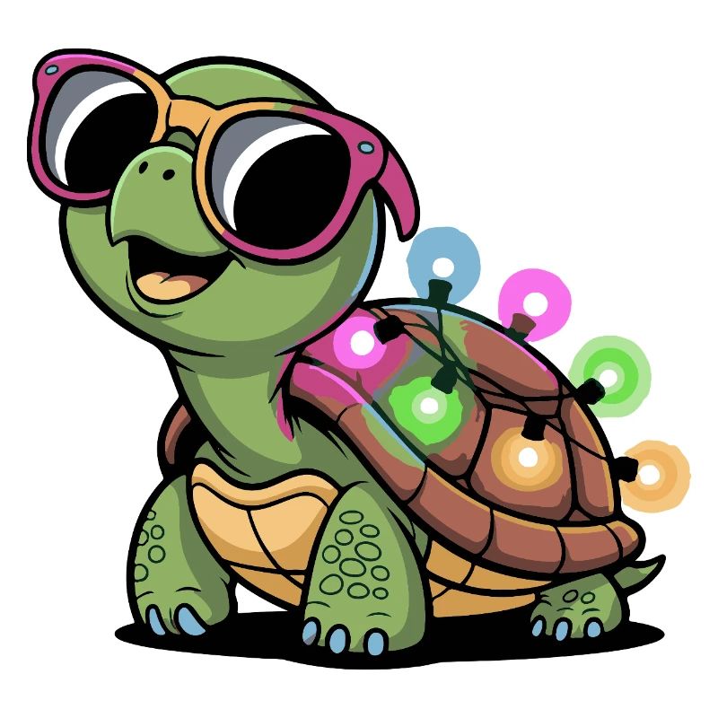 Lichtschein Turtle with sunglasses