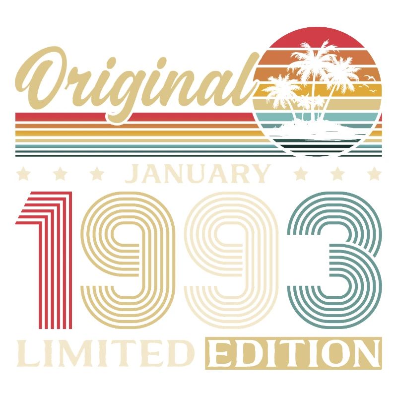 33rd Birthday Original January 1993