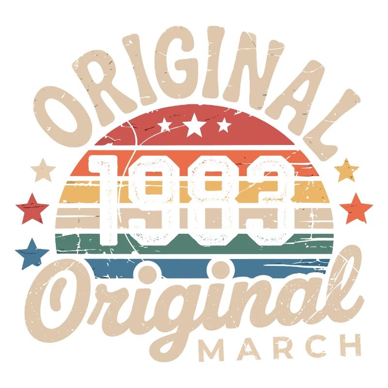 Anniversaire Mars 1983 Édition Limitée Retro March