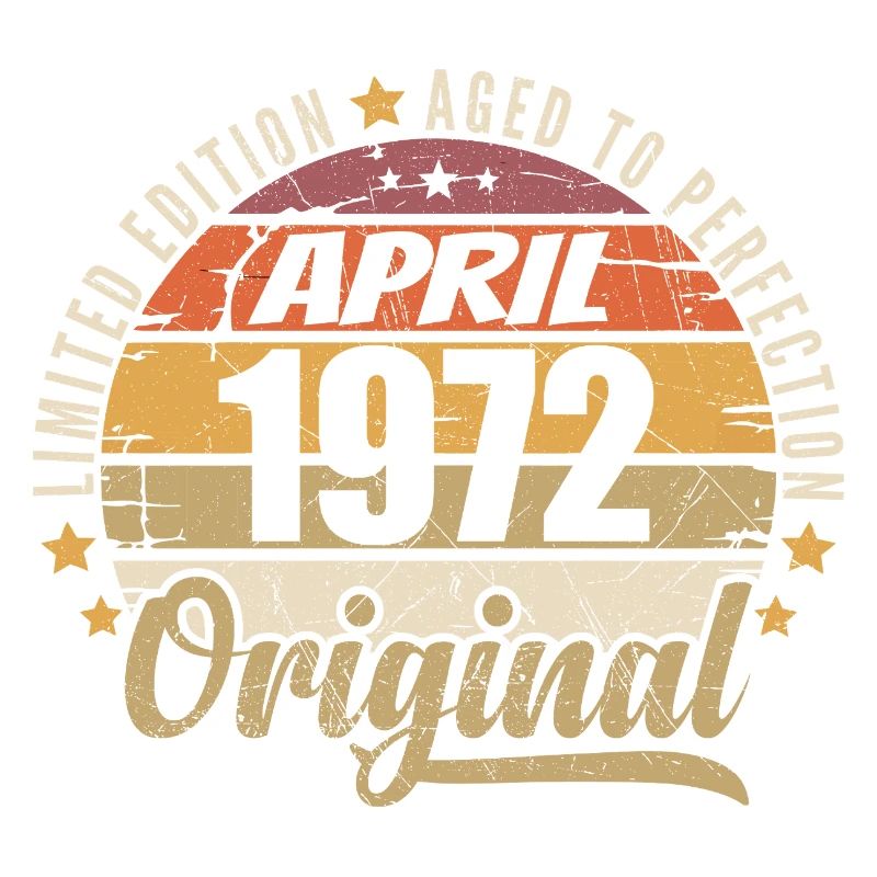 Cadeau D'anniversaire Avril 1972