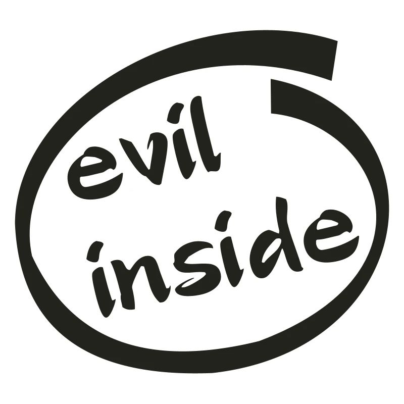Evil Inside Ring Graphic