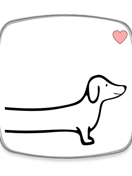 Chiens Cœur de teckel