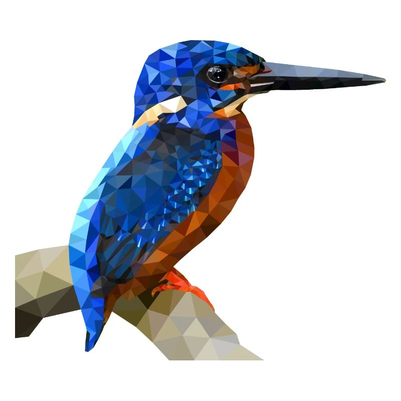 Conception d’oiseaux martin-pêcheurs : cadeau de pêche à la nature
