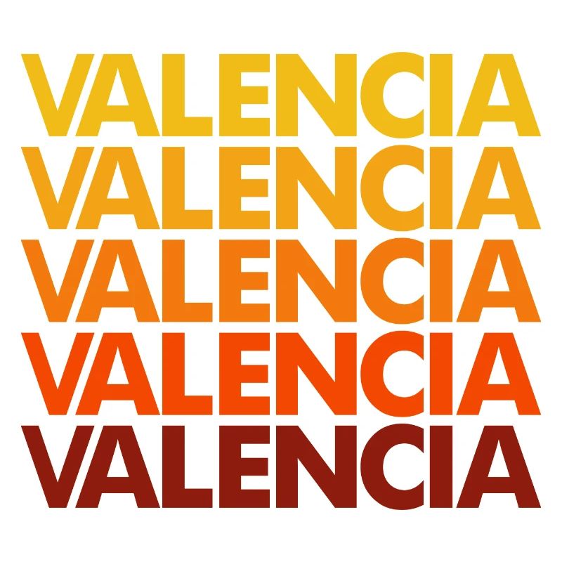 Valencia Gradient Font Stack