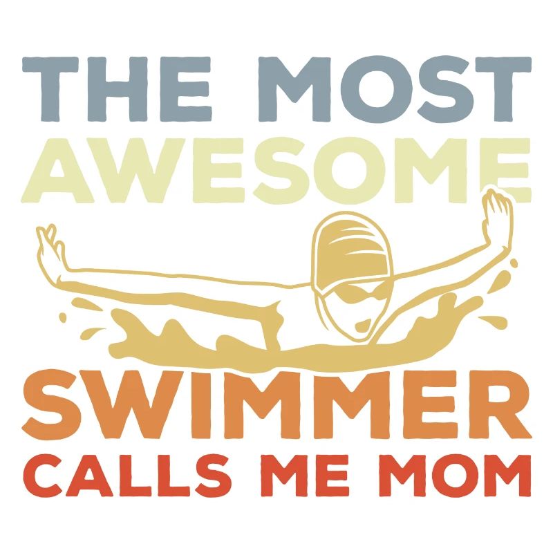 Schwimmerin Mutter