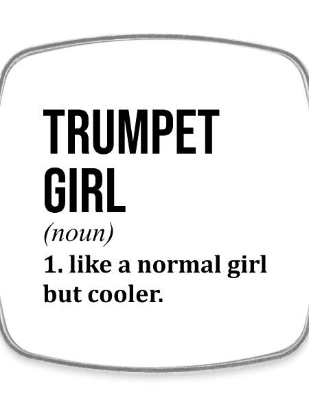 Trompette fille citation drôle