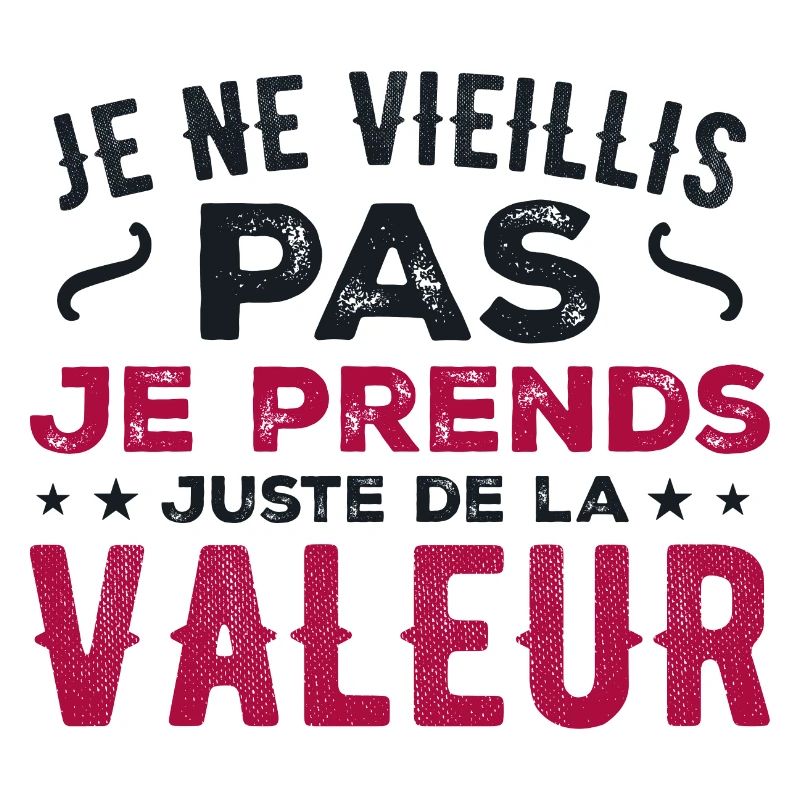 I'm not getting old, I'm just increasing in value