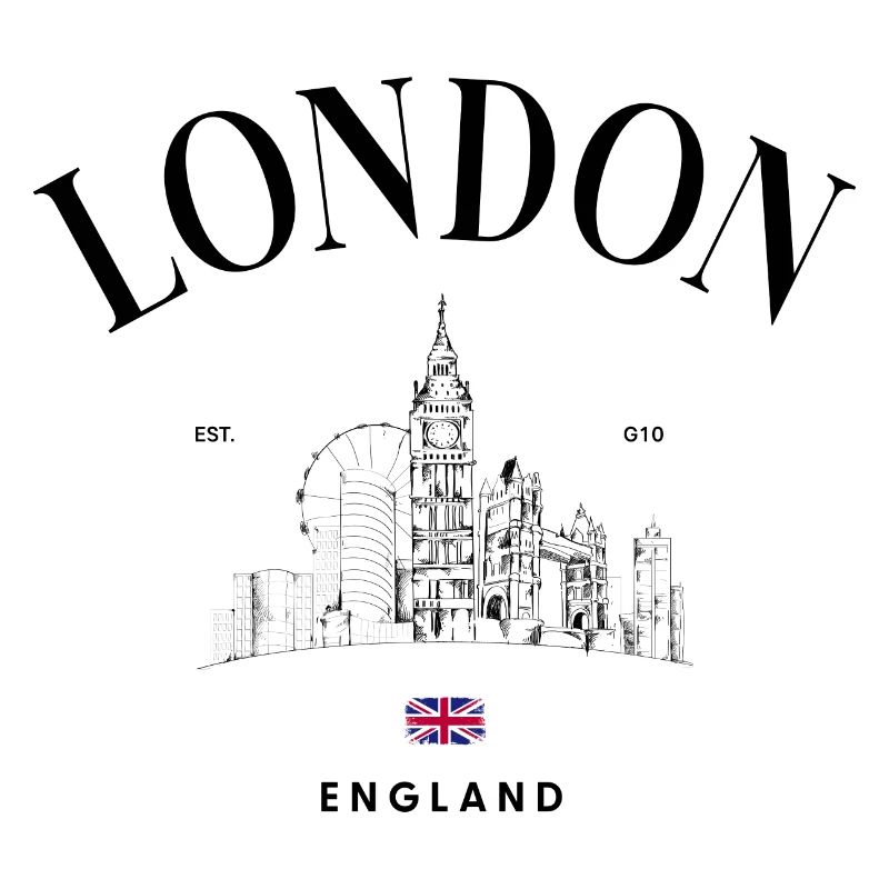Emblème minimal de l’Union Jack