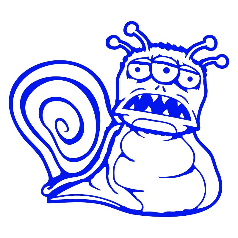 escargot extraterrestre monstre Halloween extraterrestre