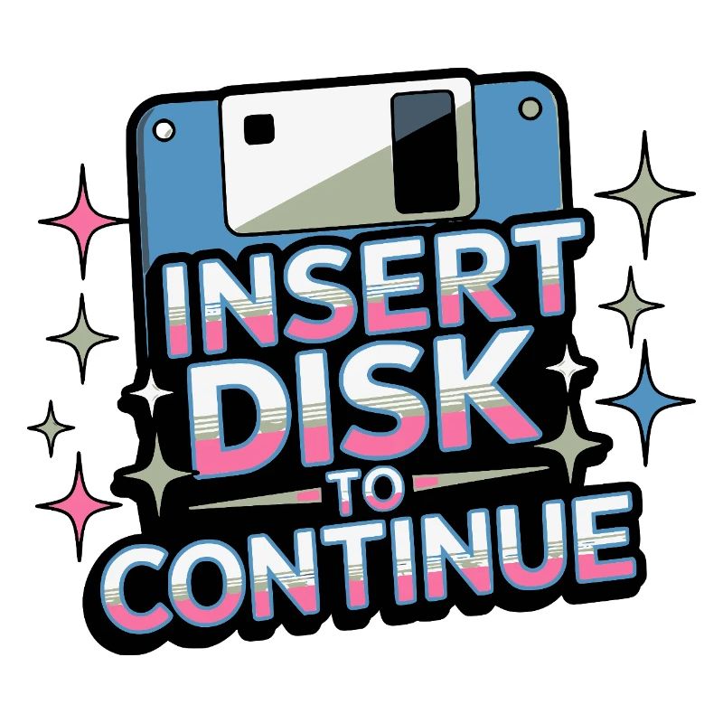 Y2K Retro – Insert Disk to Continue