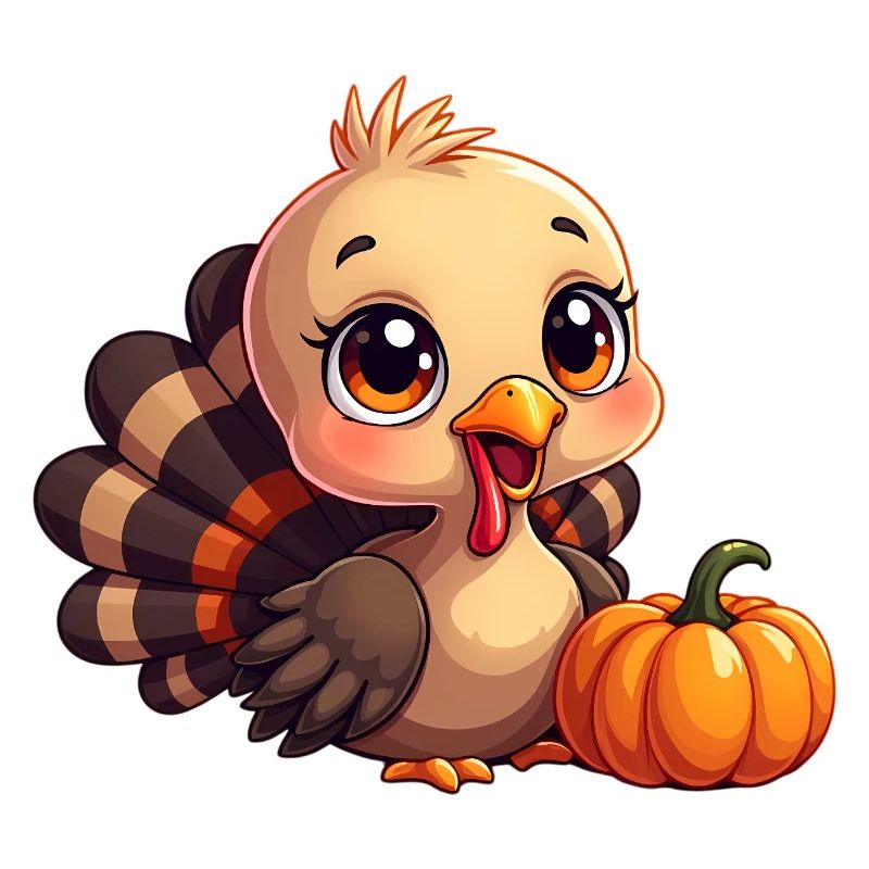 Bébé dinde de Thanksgiving