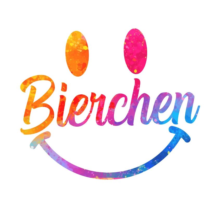 Beer Gradient Smile Font