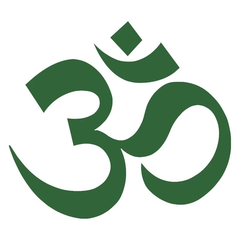 Om Symbol Dharma Pattern