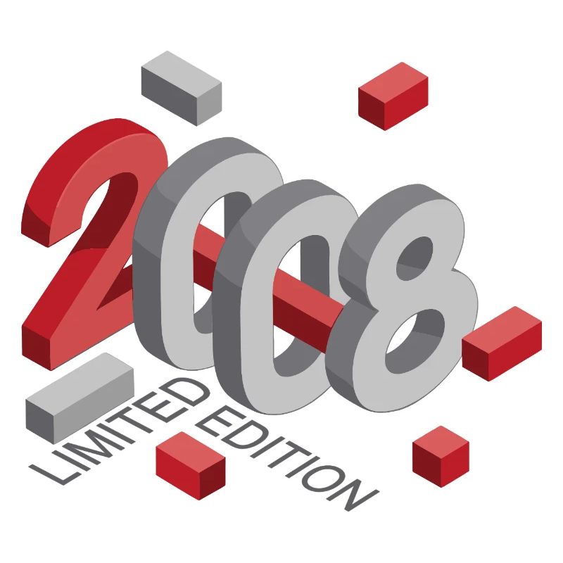 2008 Édition limitée 3D Typographie Art