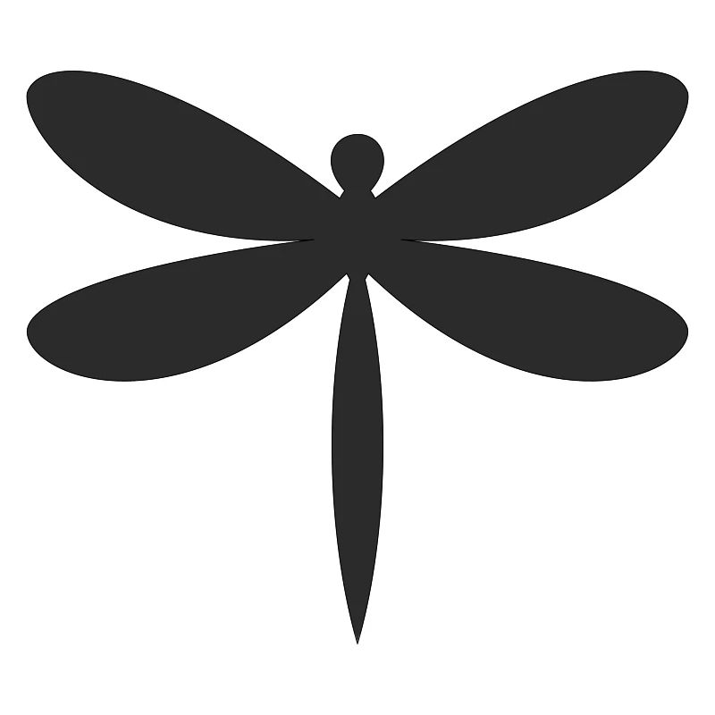 Silhouette de la Libellule