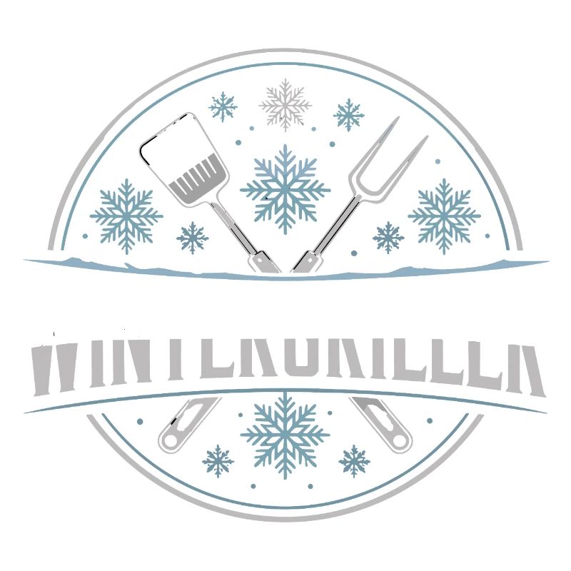 Winter Griller Snowflakes BBQ Master
