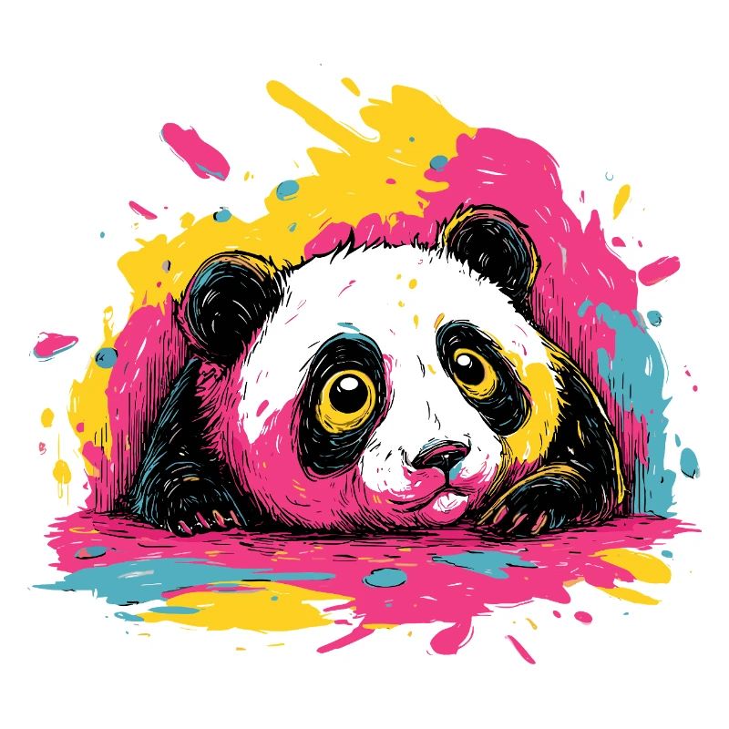 Panda Color Splash
