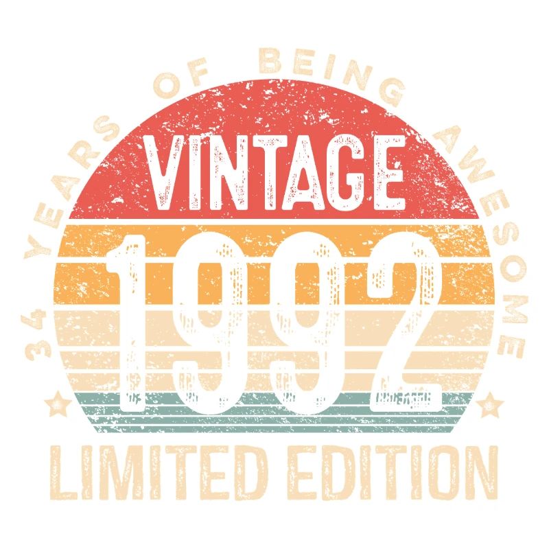 Édition limitée 1992 Édition limitée 34e anniversaire