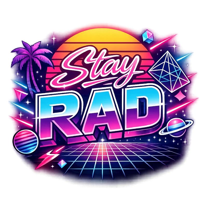 Resta RAD Neon Retrò