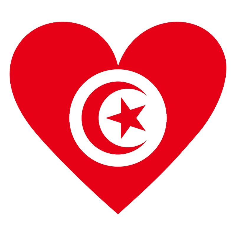 Heart Crescent Moon Star