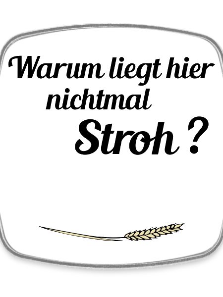 no straw