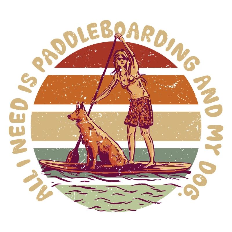 Paddle Up Paddle Paddle et mon chien