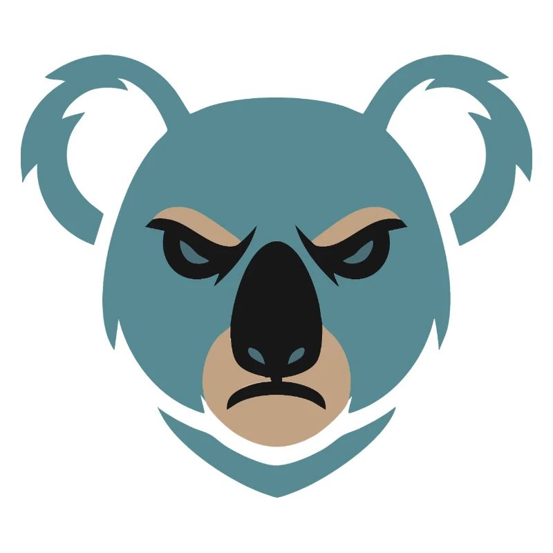 Wütender Koala