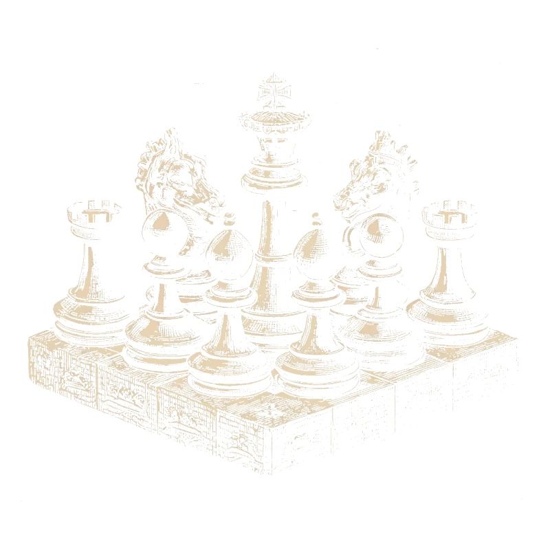 Conception vintage d’échecs pour les amateurs d’échecs classiques