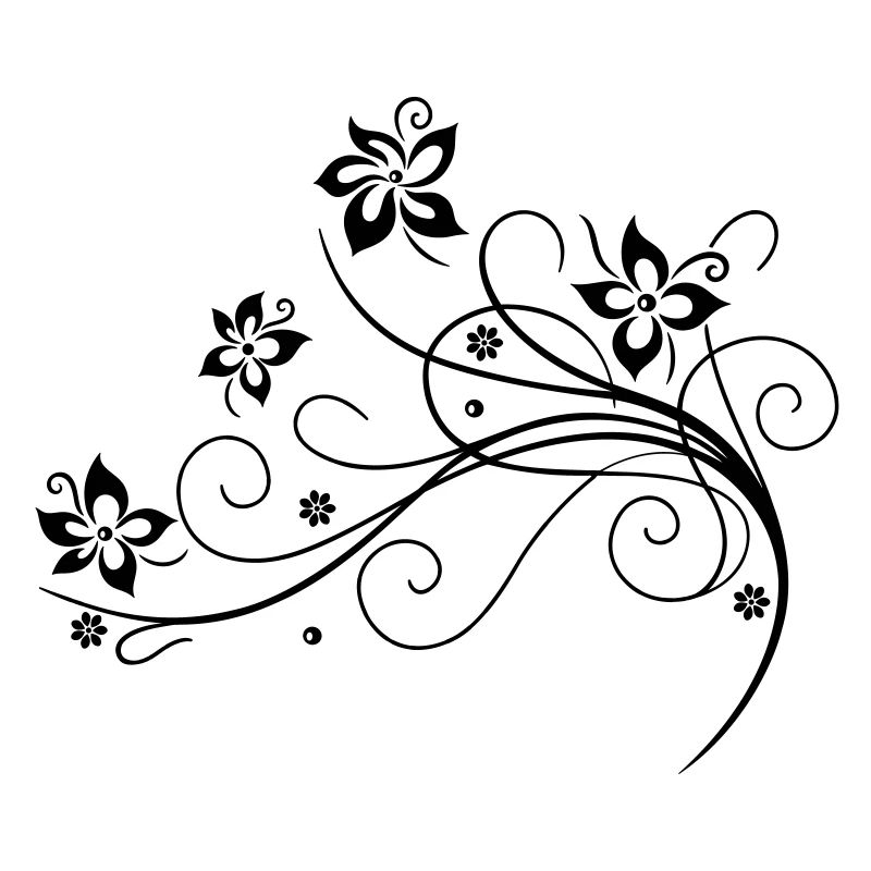 Blumenranke, fleur, fleurs