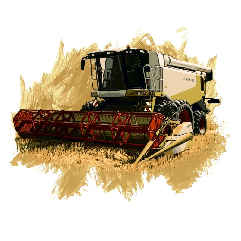 Moissonneuse-batteuse Lexion 550