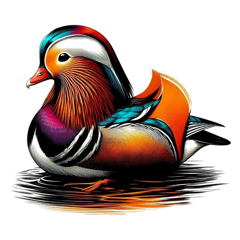 Mandarin duck
