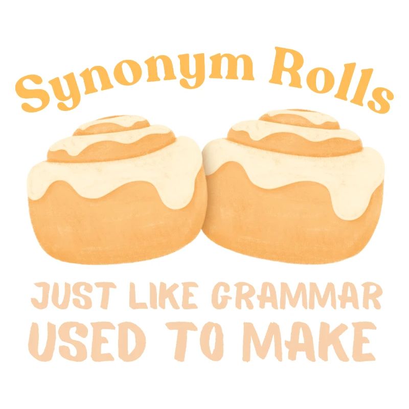 Synonym Rolls Grammar Humor Design