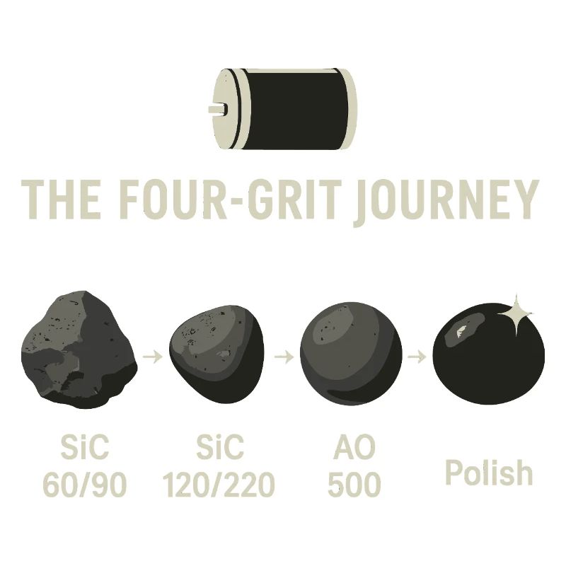 The Four-Grit Journey: Stone Polish Process