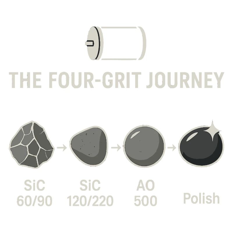 The four-step grinding process