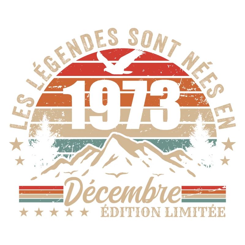 Rétro Décembre 1973 - Cadeau 52 Ans