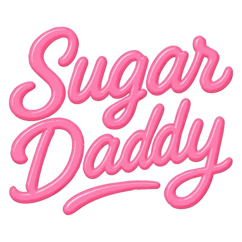 Sugar Daddy – Candy Pink Typo
