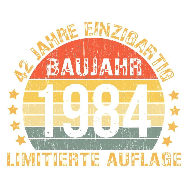 42e anniversaire de Retro édition limitée 1984