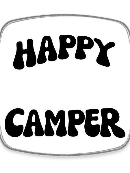 Campeur heureux