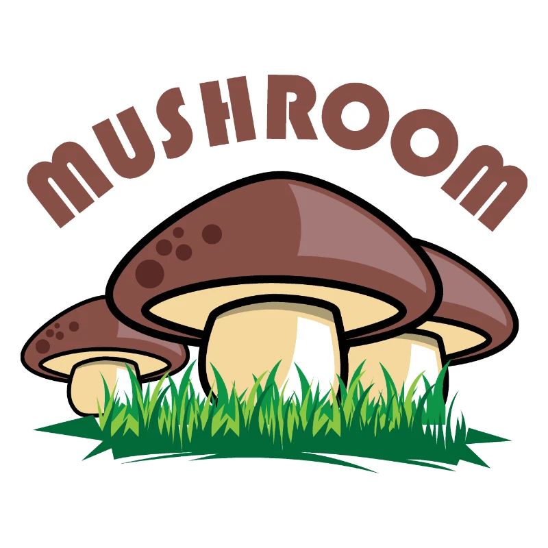 champignon champignon champignon symbole de bande dessinée prairie forêt graphique