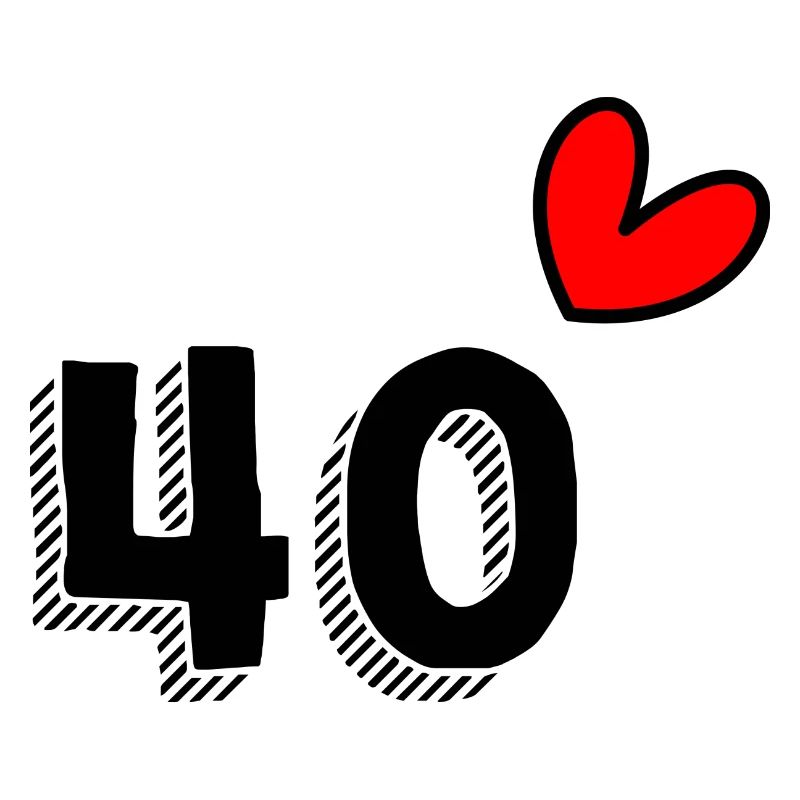 40. 40 ANS. 40e ANNIVERSAIRE. ANNIVERSAIRE 40 ANS.
