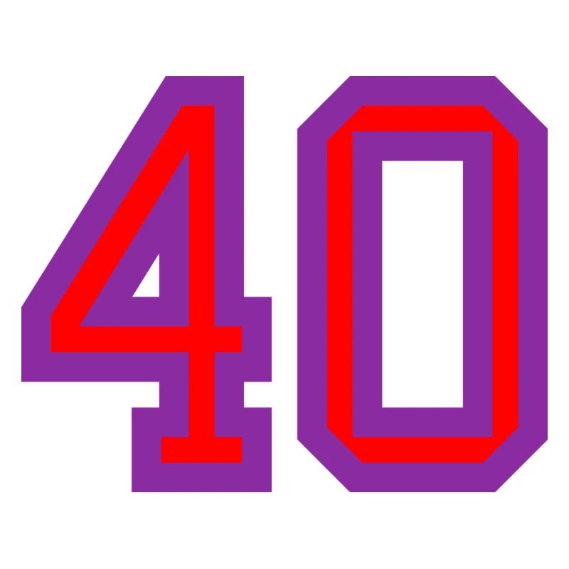 40. 40 ANS. 40e ANNIVERSAIRE. ANNIVERSAIRE 40 ANS.