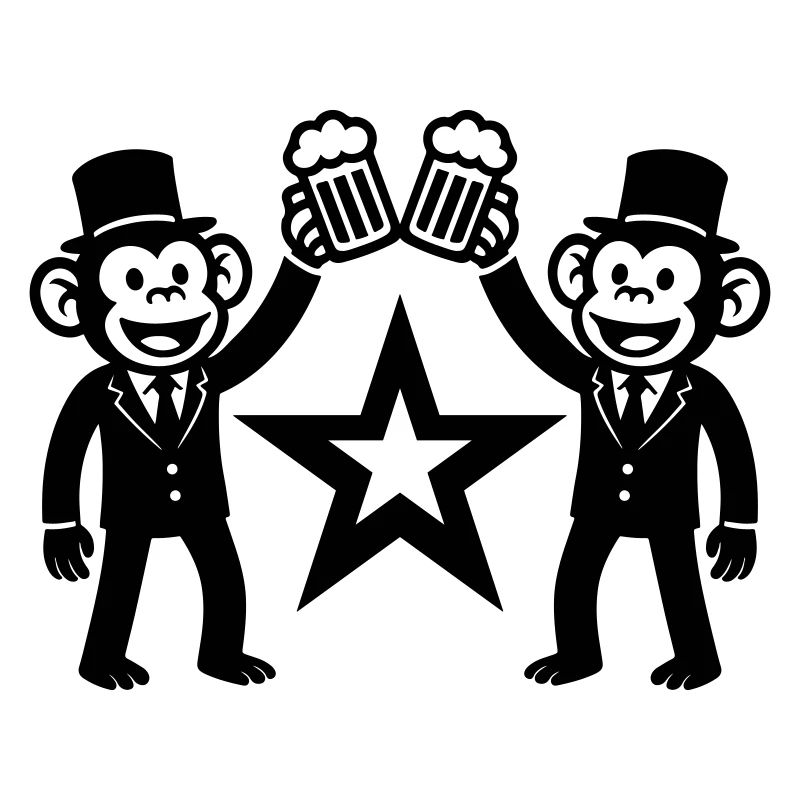 Bachelorette Party Monkey Crew Groom