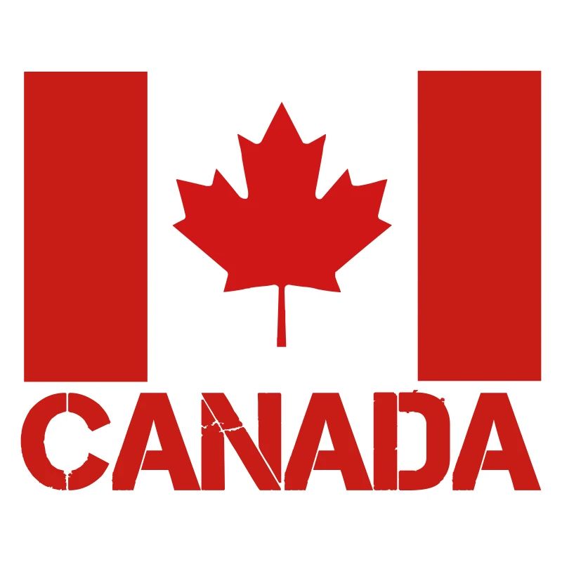Maple Leaf Canada Flag Art