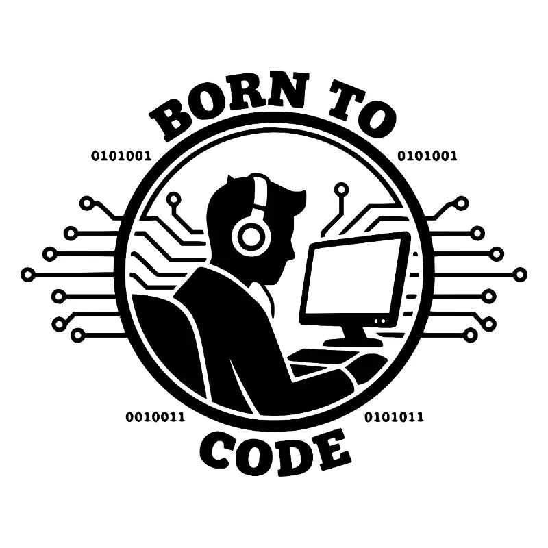 Codeur né pour coder Programmeur