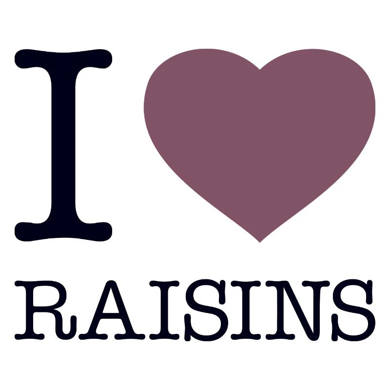 j’adore les raisins secs