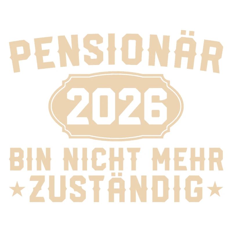 Retraité 2026 Non responsable