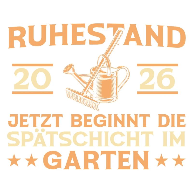 Gärtner Ruhestand 2026 Rente Garten Geschenk