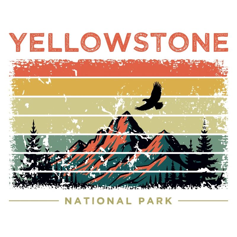 Parc national de Yellowstone Rétro